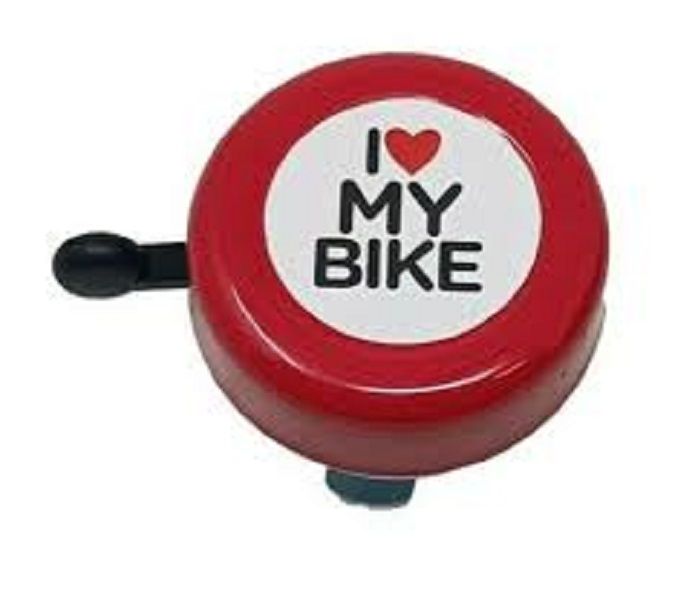 Aluminum Handlebar Bicycle Bell Horn - Red