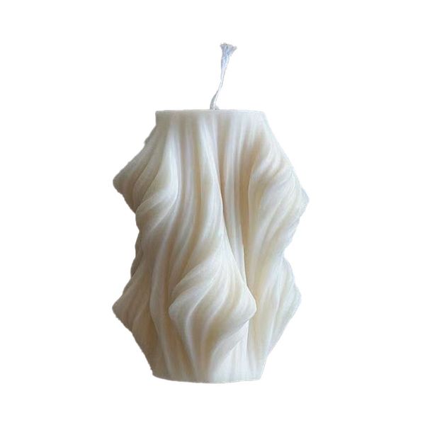 Handcrafted 3D Silk-shaped Scented Candles