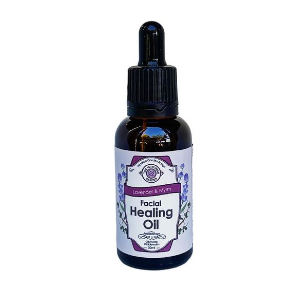 The Victorian Garden - Lavender &amp; Myrrh Facial Healing Oil 30ml