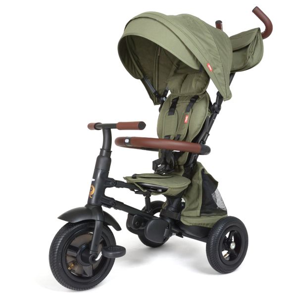 QPlay Rito Deluxe Limited Tricycle in Olive Green