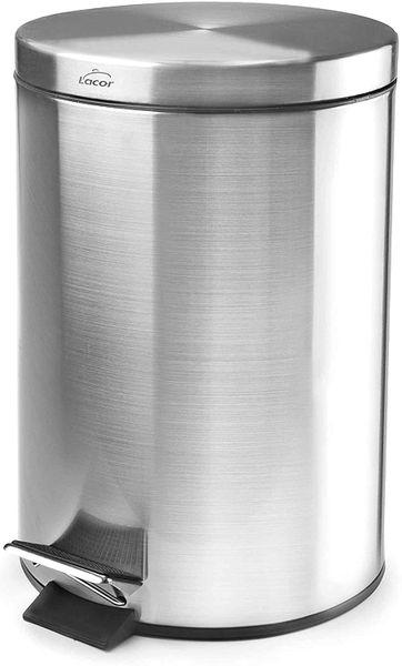Lacor - Stainless Steel Pedal Dustbin, 5L