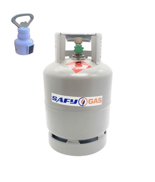 SAFY - 3kg LPG Gas Cylinder And Bottle Opener