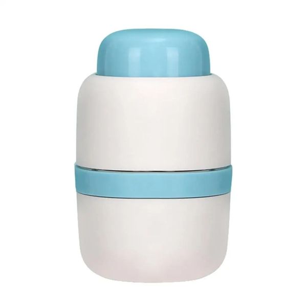 Portable 2-in-1 Pill Box With Pill Cutter