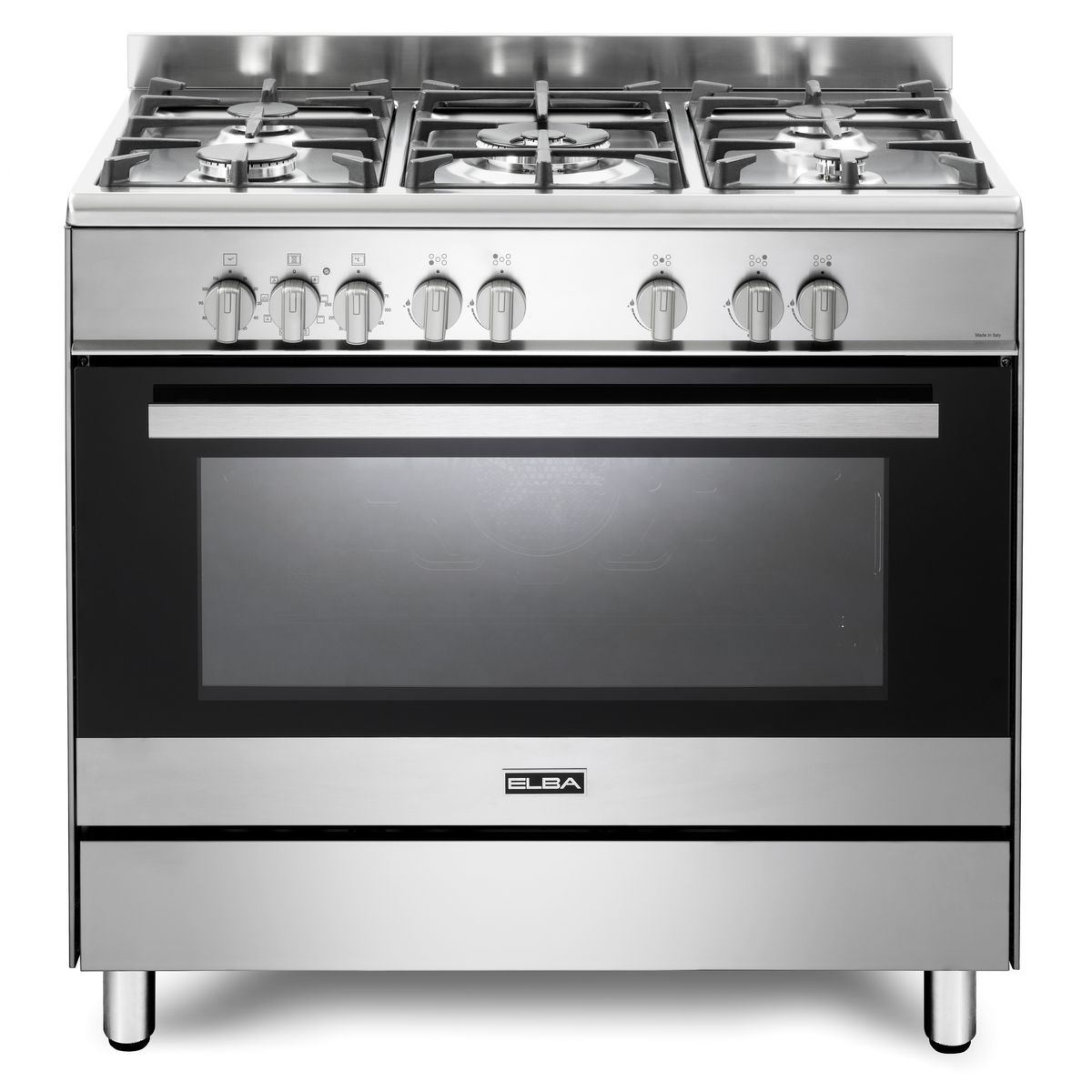 Elba 01-9CX827N1 Classic Gas Electric Cooker (90cm) (Stainless Steel ...