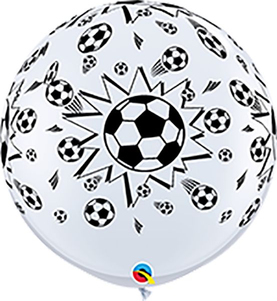 3 Foot Latex Prt Soccer Balls