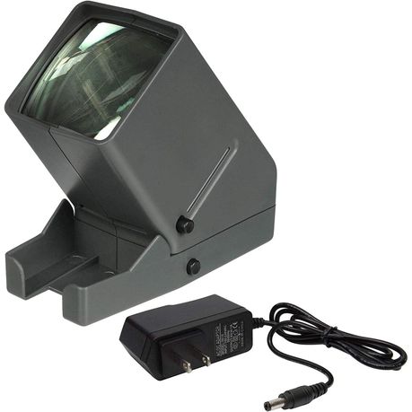 35mm Slide and Film Viewer 3X Magnification LED Lighted Illuminated Viewing Image