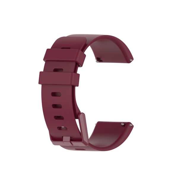 Sports Strap Compatible with Fitbit Versa/Versa 2-Maroon
