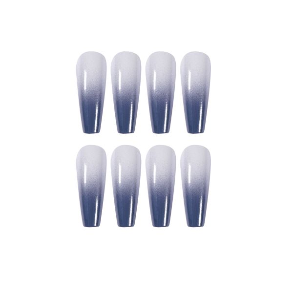 Press on nails Grey ombre