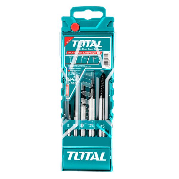 Total Tools 5Pcs Screw Extractor Set (2 Sets)