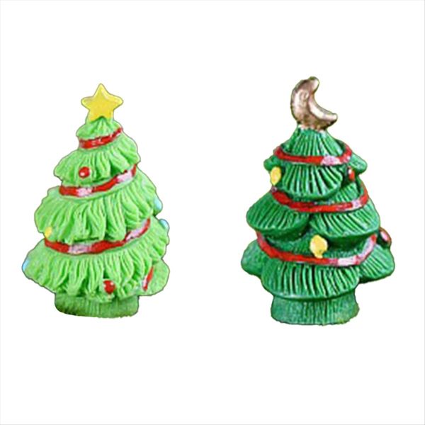 Mini Christmas Tree Ornaments Gardening Decorative Children's Toys B