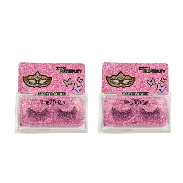 Mink 3D Eyelashes - Pack of 2