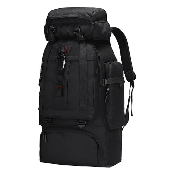 80L Large Capacity Waterproof Outdoor MOLLE Hiking Backpack