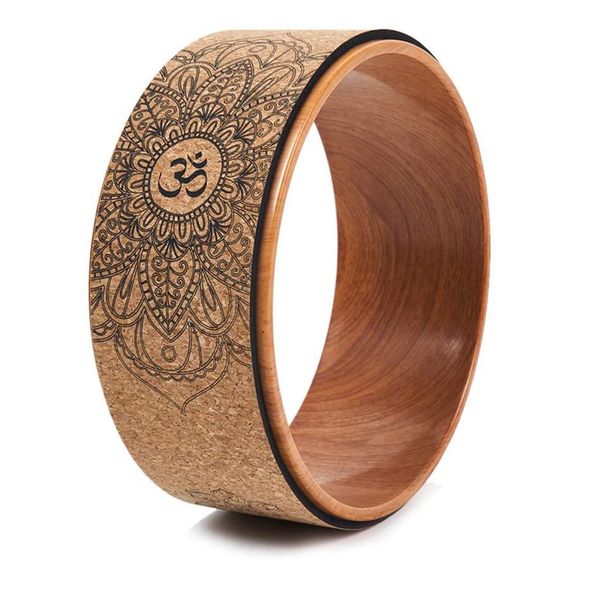 Wheel for Yoga Poses and Backbends Inversions Dharma Yoga Prop Wheel
