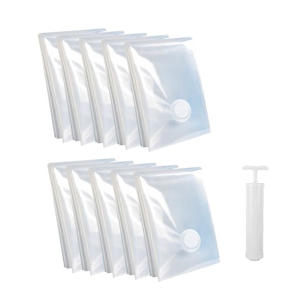 Vacuum Storage Bags 10 Pack Space Saver Bags Vacuum Seal Bags With Pump