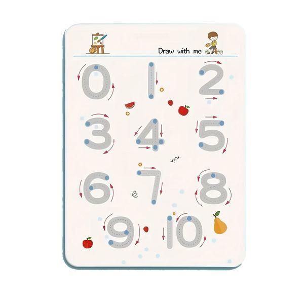 Magic Practice book for Kids- 32 Pages Reusable Writing Books Age 3-8 Years