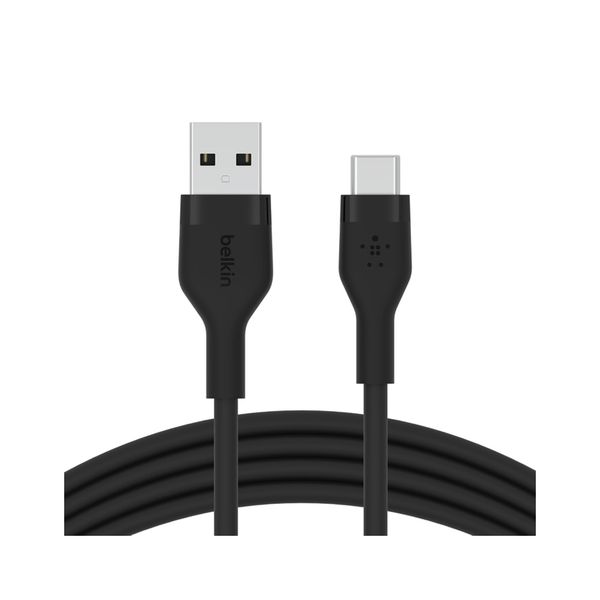 Belkin BoostCharge Flex USB-A to USB-C Silicone Cable 1 Meter - Black