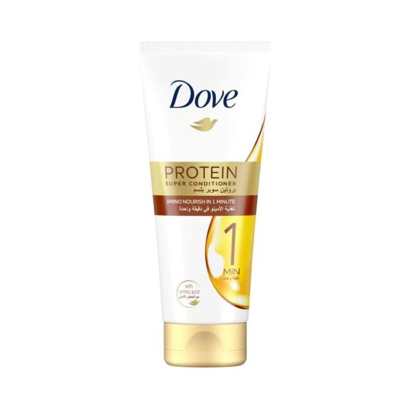 Dove Protein Super Conditioner smooths frizzy hair, Amino Nourishing Care