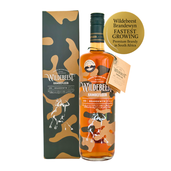 Wildebeest Brandewyn Kamoefleer - 1 x 750ml