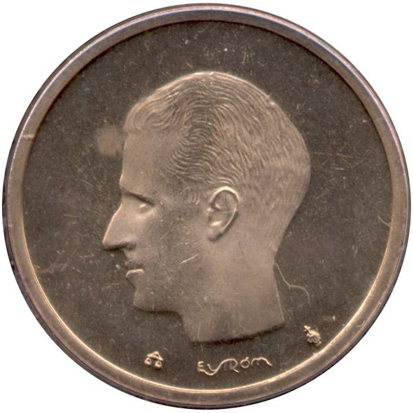 1980 Belgium 20 Francs King Baudouin I