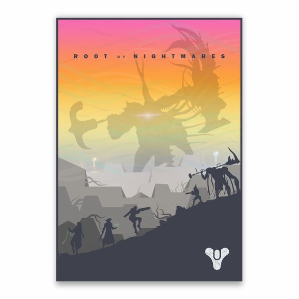Root Of Nightmares Destiny Poster - A1