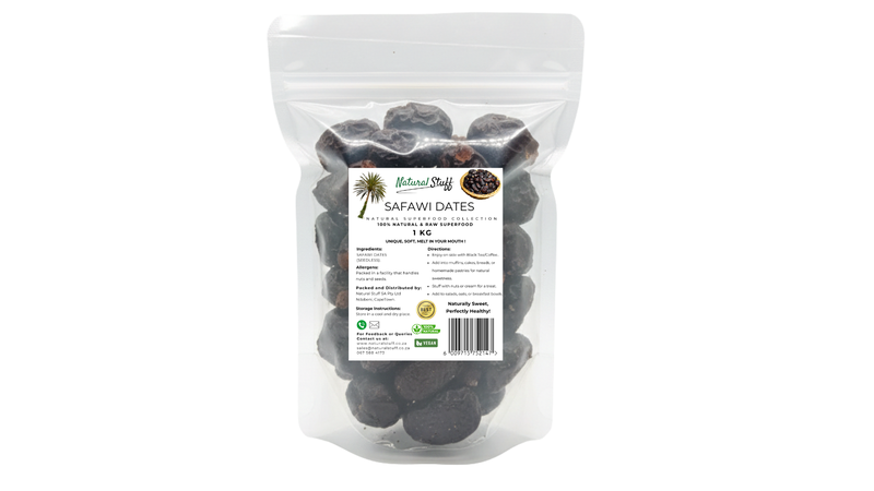 Natural Stuff Safawi Dates - Premium, Soft &amp; Nutrient-Rich
