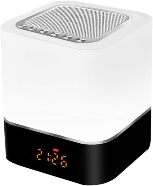 LED Bluetooth Speaker with colour changing touch lamp