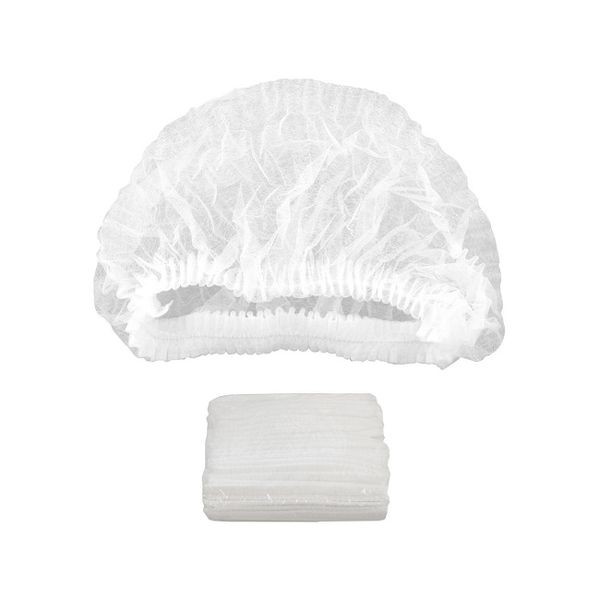 PPE Gold Mop Cap White 18