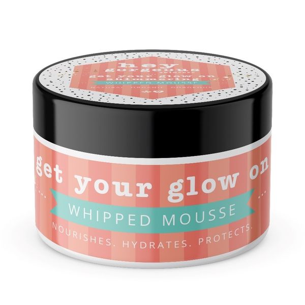 Hey Gorgeous, Get Your Glow On Shimmering Whipped Mousse, 200g