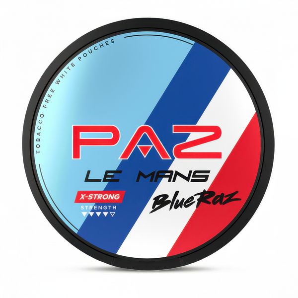 PAZ - Racing Line Le Mans Blue Raz - Nicotine Pouches
