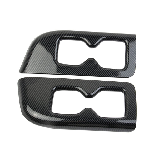 Third Row Armrest Cup Holder Trim Cover Panel Accessories