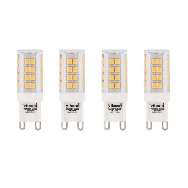 VITO Capsuled - 2 LED Bulb G9 4W - 400Lm 6400K Daylight - Set of 4