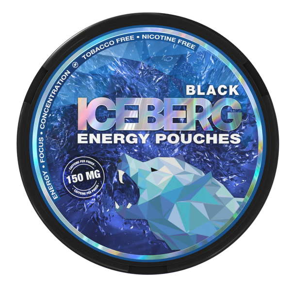 Iceberg Black Energy Pouches