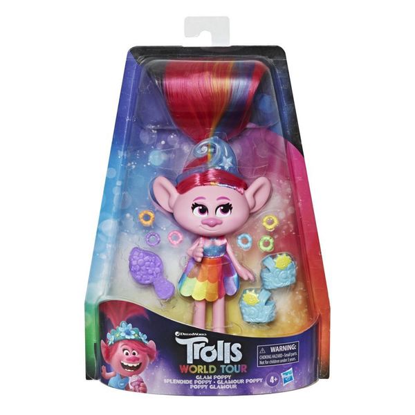 DreamWorks Trolls Glam Poppy Deluxe Fashion Doll 63292