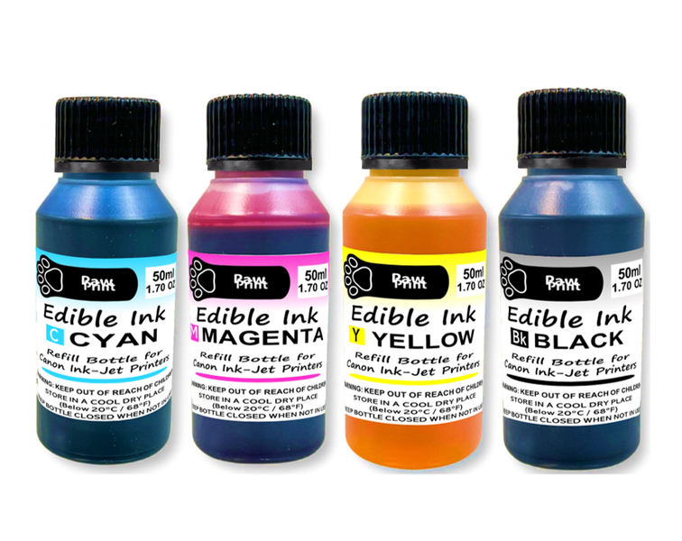 Edible Ink Refill Kit 4 x 50ml