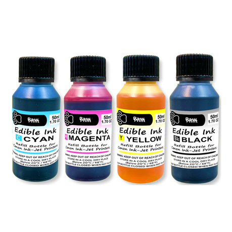 Edible Ink Refill Kit 4 x 50ml Image