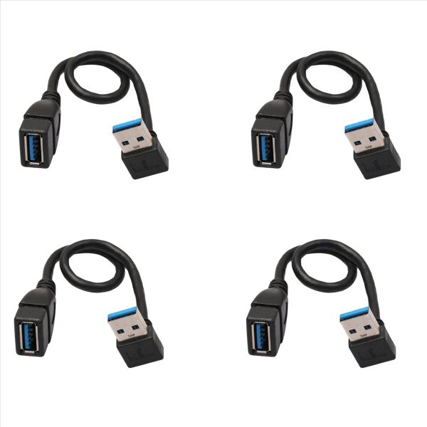 Usb 3 0 Right Angle 90Degree Extension Cable 20Cm