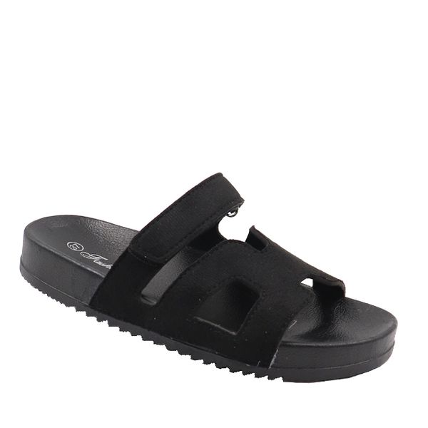 Ladies Cutout Design Slide Sandal