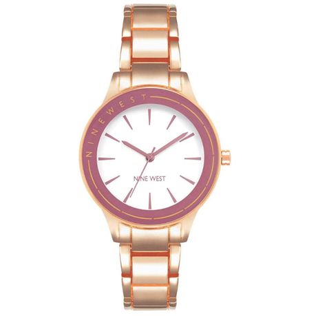 Nine west 2024 rose gold watch