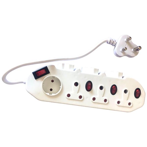 7 Way Multi Plug Power Adaptor