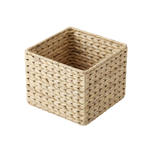 Medium Rustic Woven Storage Basket Desk &amp; Jewelry Organizer