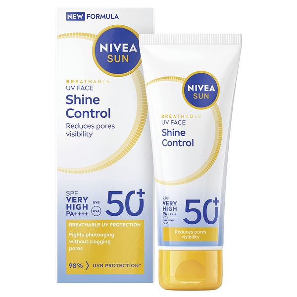 NIVEA SUN UV Face Shine Control Cream SPF50+, 50ml
