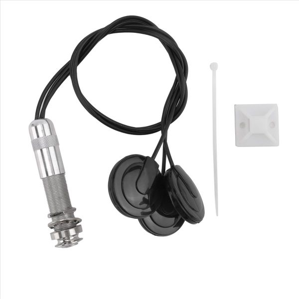 Guitar Pickup 3x Piezo Transducer for Acoustic Ukulele