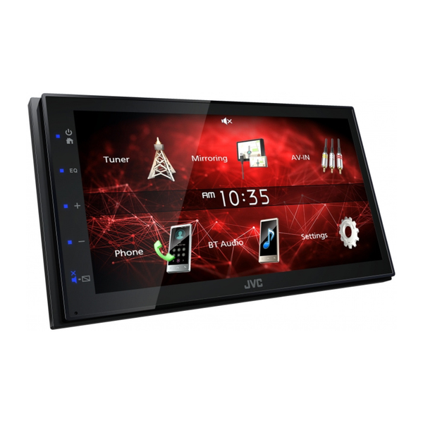 JVC KW-M150BT 6.8 Inch Multimedia Monitor with Bluetooth Receiver