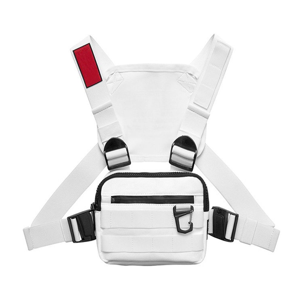 Outdoor Multifunctional Men's Tactical Chest Bag White | Shop Today ...