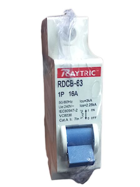AC Circuit Breaker Din 16 Amp Single Pole