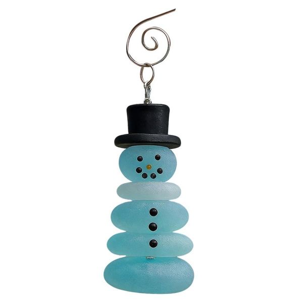 Christmas Coastal Ornaments Christmas Tree Decor Sea Snow Man Christmas Orn