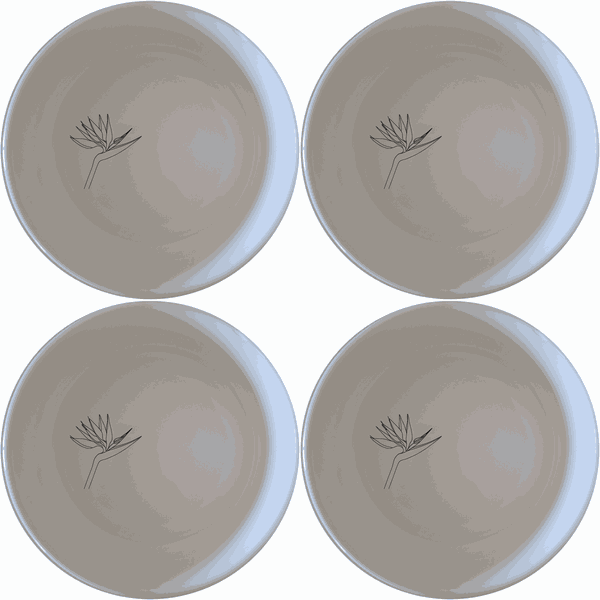 Bird of Paradise Bowl Set of 4 - Range 4