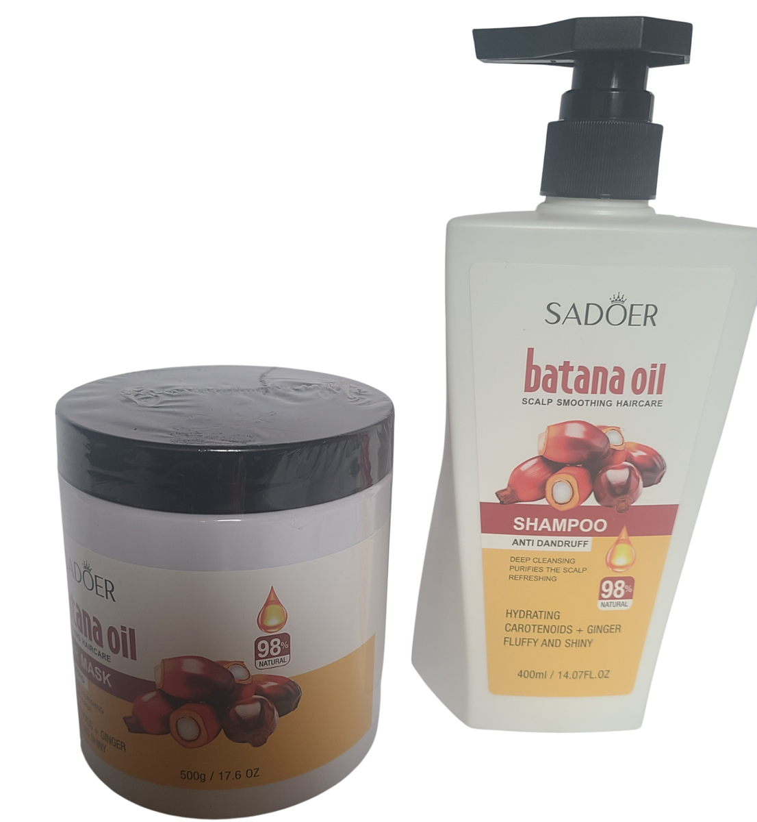 SADOER Batana Oil Moisturizer Smoothing Hair Mask and Conditioner