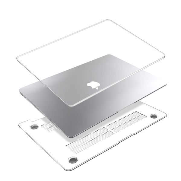 Laptop Clear Case, Compatible with 13-inch MacBook Air A1932/A2179/A2337