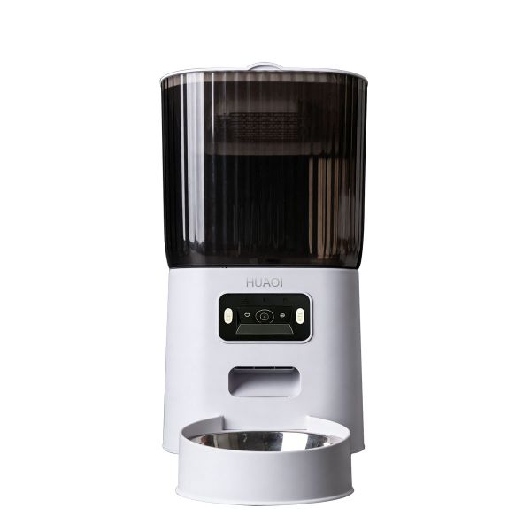 Smart Pet Feeder with HD Camera,Timed Food Dispensing for Pets